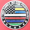 First Responders. Challenge Coin. Silver Tone 1...