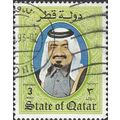 QATAR, Sheik Hamed ibn Khalifa ath-Thani, green 1984, 3Ri