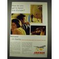 1965 Iberia Air Lines Ad - How Do You Get To Spain and Europe?