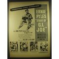 1945 Ernie Pyle's Story of G.I.Joe Movie Advert...