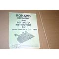 Mohawk 960 Rotary Cutter Owners Operators Manual