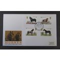 POST OFFICE - HORSES FIRST DAY COVER 1978 (b)
