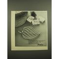 1968 Napier Golden Leaf Design Pin Ad - Napier is too good to hide