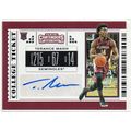 COLLEGE TICKET ROOKIE AUTO TERRANCE MAN