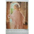 Vintage pattern: crochet shawl for a bridesmaid