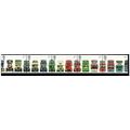 Sg2210a BUSES STRIP OF 5 MINT NEVER HINGED (RA)