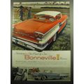 1958 Pontiac Bonneville Sport Coupe Ad - Introducing a new breed of cars