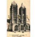 Noyon Cathedrale, La Facade, France, ND Postcar...