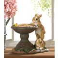 PLAYFUL BUNNIES BIRD FEEDER