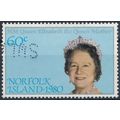 80th Birthday Queen Mother - Norfolk Island 198...
