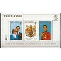 Royal Wedding: Minisheet - Belize 1981 - NM NH ...