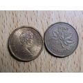 1984 Queen Elizabeth 1 Cent Canada Coin