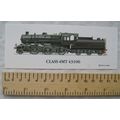 Spotters Bookmark - Class 4MT 43106
