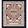 Ireland 1923 Sg81 10d brown fine m/mint