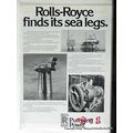 rolls royce limited 1977 finds sea legs marine ...