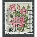 BERLIN -1982 50pf +20 'HUMANITARIAN - ROSES' FI...