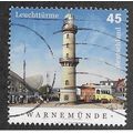 GER 2008 €0.45 'LIGHTHOUSES -WARNEMUNDE' FINE U...