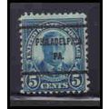 Used 637 5c Theodore Roosevelt Average Plus Pre...