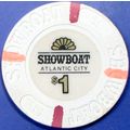 Showboat. $1 Casino Chip. Atlantic City, NJ. Z53.