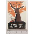 Modern postcard of War Poster - Come into the F...
