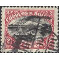 BOLIVIA, Lake Titicaca, red 1918, 2c