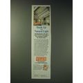 1989 Velux skylights Ad - Fresh air and Natural...