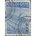 BELGIUM, Textile Industry, blue 1948, 4F, #3