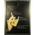 1950 Old Gold Cigarettes Ad - For a treat instead of a treatment