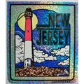 New Jersey State Vinyl Reflective Souvenir Deca...