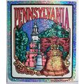 Pennsylvania State Vinyl Reflective Souvenir De...