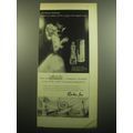 1958 Revlon Intimate Perfume Advertisement - Christmas Strategy: Make her think