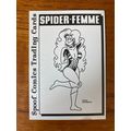 Spoof Comics base trading card # 3 Spider-Femme...