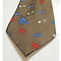 Vintage Bronzini Polyester Democrat Tie Donkey ...