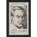 Mexico Ruben Dario Nicaraguan poet 1966 MNH SG#...