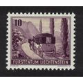 Liechtenstein Old Postal Coach 4th Philatelic E...