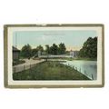 Luton, Suspension Bridge, Postcard.