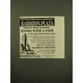 1961 Barbizon-Plaza Hotel Advertisement - For t...