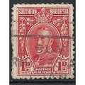 Southern Rhodesia 1931 SG16 1d Scarlet Fine Use...
