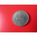 1981 NORWAY ONE KRONE FREE POST. AAF