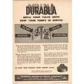 durabla mfg company 1950 metal pump valve units...