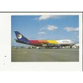 Aviation AIR PACIFIC BOEING 747 Postcard by Fou...