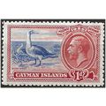 Cayman Islands 1935 SG98 1d Ultramarine & Scarl...
