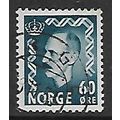 NORWAY 1950 60 ORE BLUE KING HAAFON VII SG 427 ...