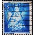 Spain. 1954 3p S.G.1204 Used