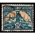 South Africa 1941 Gold Mine 1 1/2d Used Stamp