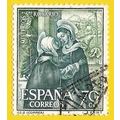 ESPAÑA. 1962. EDIFIL # 1464. SANTO ROSARIO. LA ...