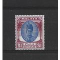 Kedah.SG88 $1 Sheaf of Rice (Blue and Purple).M...