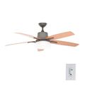 H B Waleska II 52" Indoor/Outdoor Natural Iron ...
