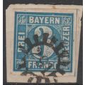 Mi: 2 I used 1849 Bavaria Cat € 90