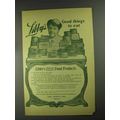 1903 Libby's Food Ad - Good Things To Eat